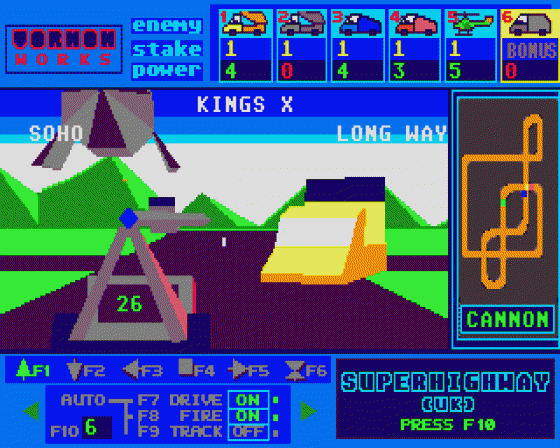 Super Highway Screenshot 7 (Atari ST)