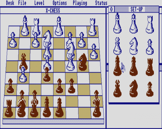 Xchess 2.1 Screenshot 8 (Atari ST)