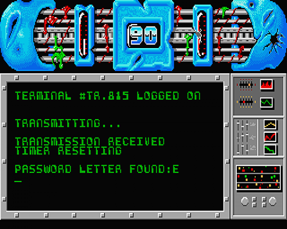 Trantor: The Last Stormtrooper [Coverdisk] Screenshot 5 (Atari ST)