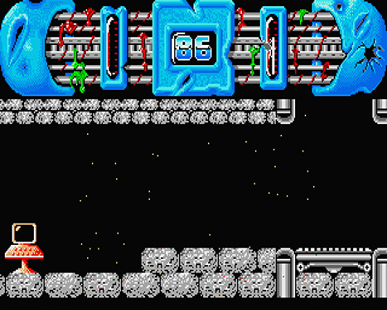 Trantor: The Last Stormtrooper [Coverdisk] Screenshot 7 (Atari ST)