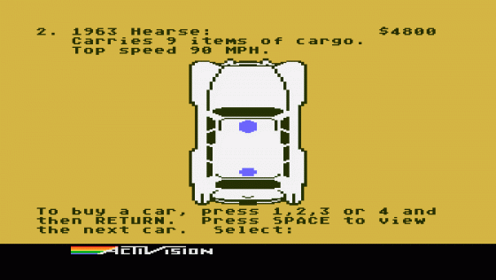 Ghostbusters Screenshot 6 (Atari 800/XE/XL)