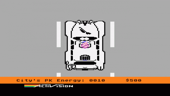 Ghostbusters Screenshot 8 (Atari 800/XE/XL)