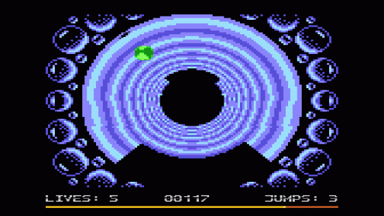 Yoomp! Screenshot 5 (Atari XE/XL)