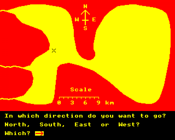 Dinosaur Discovery Screenshot 5 (BBC B/B+/Master 128)