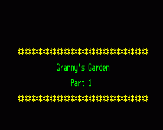 Granny's Garden Screenshot 7 (BBC B/B+/Master 128)