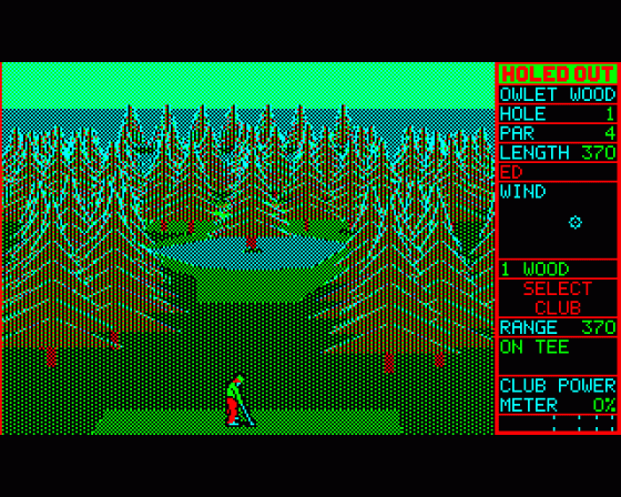 Holed Out Extra Courses 2 Screenshot 7 (BBC B/B+/Master 128)