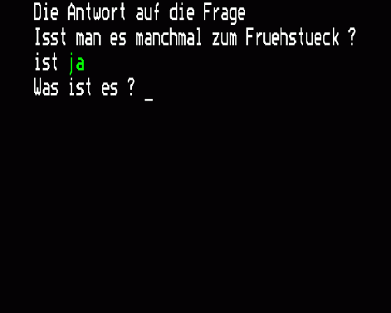 Baum Der Weisheit Screenshot 6 (BBC Model B)