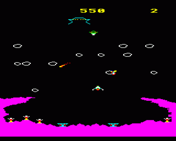 Meteor Mission Screenshot 5 (BBC Model B)