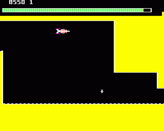 Raketenangriff Screenshot 14 (BBC Model B)