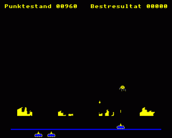 Super Invaders Screenshot 8 (BBC Model B)