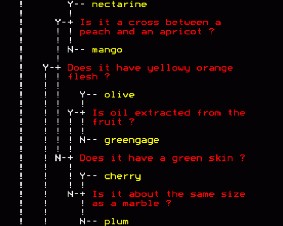 Tree Of Knowledge Screenshot 6 (BBC Model B)
