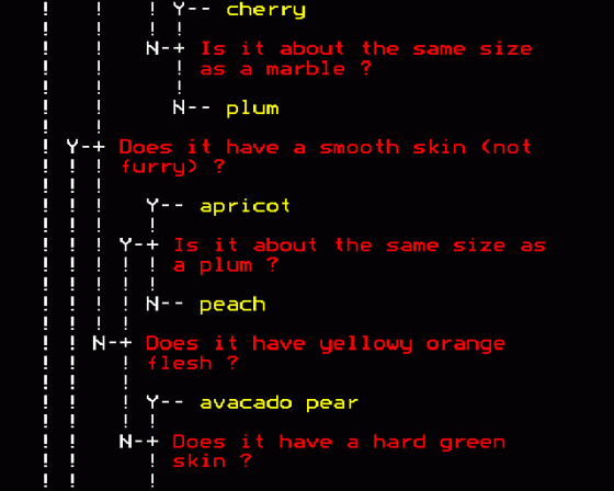 Tree Of Knowledge Screenshot 7 (BBC Model B)