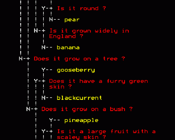 Tree Of Knowledge Screenshot 10 (BBC Model B)