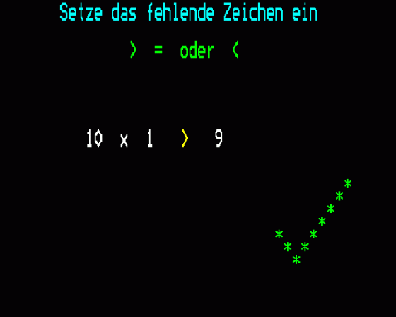 Fehlende Zeichen Screenshot 7 (BBC Model B)