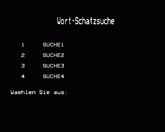 Wort-Schatzsuche