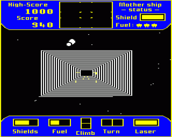 Cylon Attack Screenshot 11 (BBC Model B)