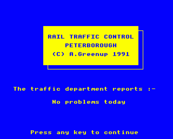 R.T.C. Peterborough Screenshot