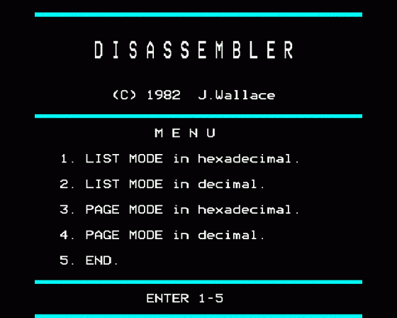 Disassembler