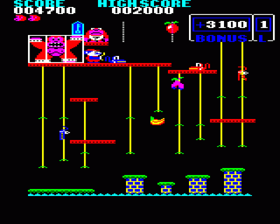 Donkey Kong Junior Screenshot 6 (BBC Model B)