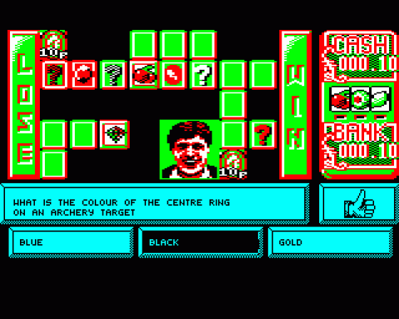 Emlyn Hughes Arcade Quiz Screenshot 5 (BBC Model B)