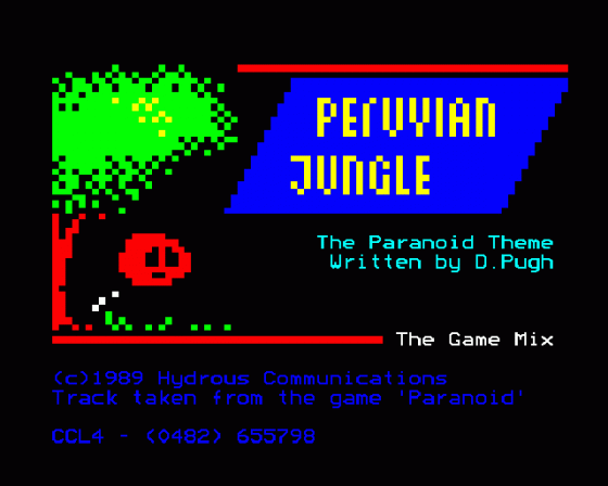 Peruvian Jungle: Paranoid Mix Screenshot