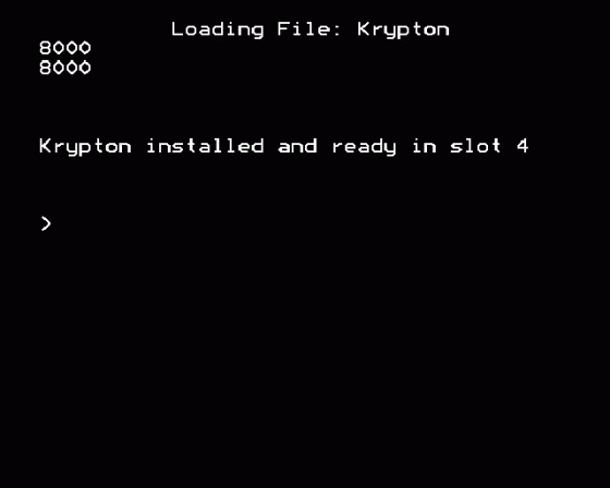 Krypton File Encryption