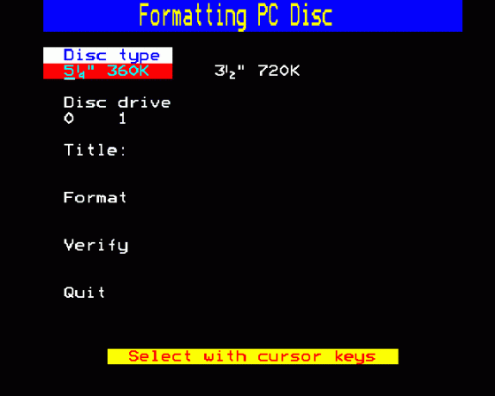 PC Disc Formatter