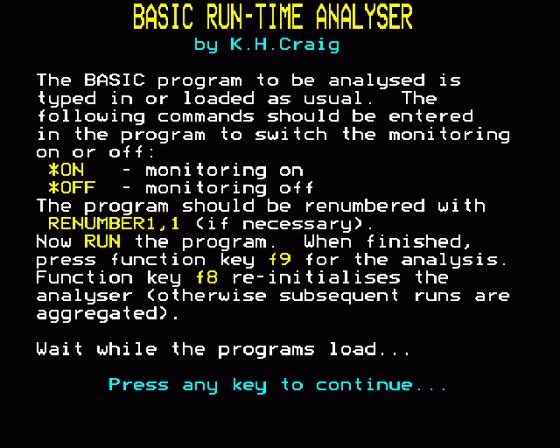 Analysis Of Performance Part 1