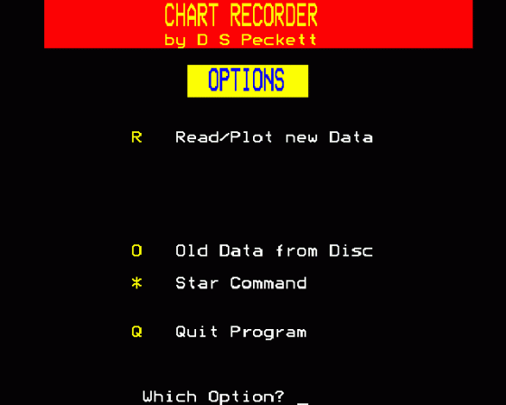 Chart Recorder