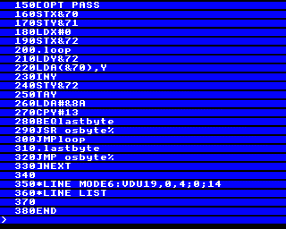 Code Line Demo 1