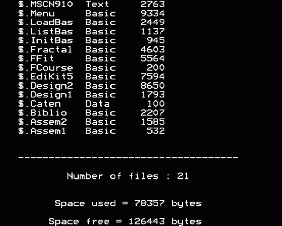 Disc Filing Identifier Update