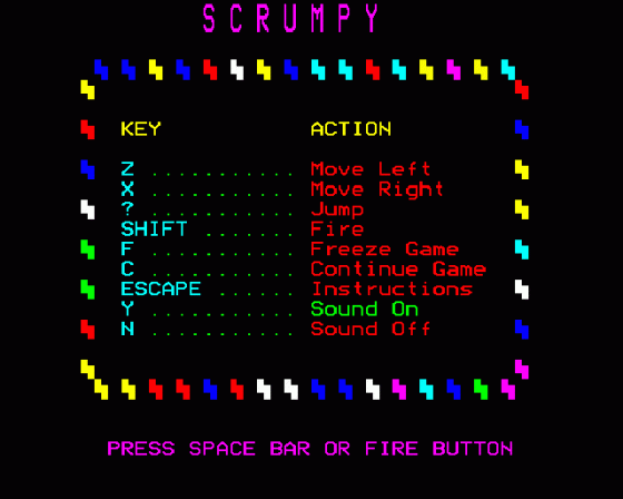 Scrumpy Screenshot 6 (BBC B/B+/Master 128)