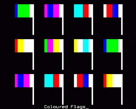 Teletext Flags