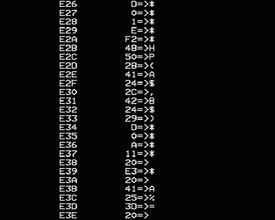 Workshop Example 2: Inverted Characters