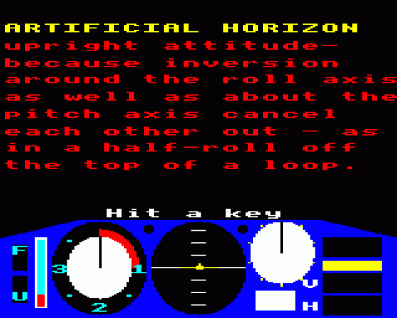 Battle Of Britain Screenshot 15 (BBC Model B)