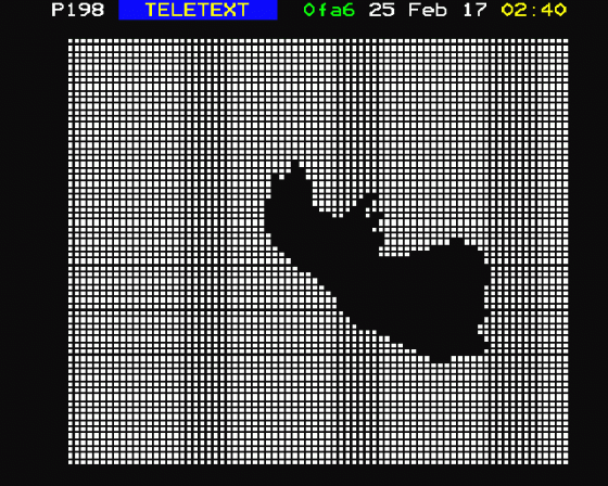 Bad Apple Screenshot 31 (BBC B/B+/Master 128)