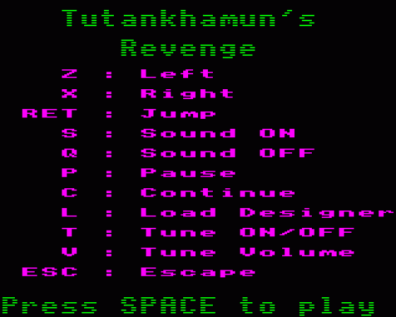 Tutankhamun's Revenge