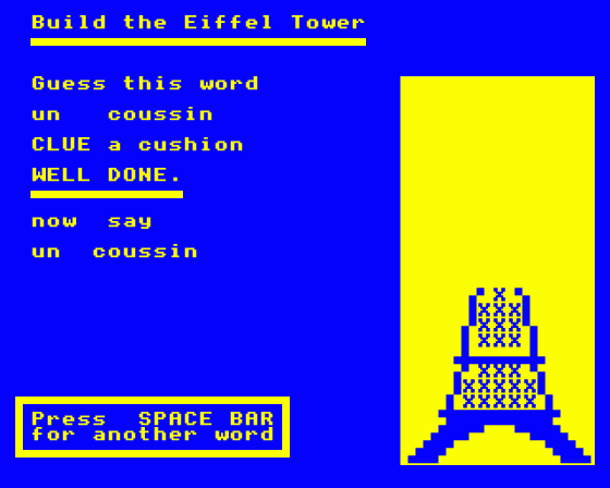 Eiffel Tower Screenshot 6 (BBC Model B)