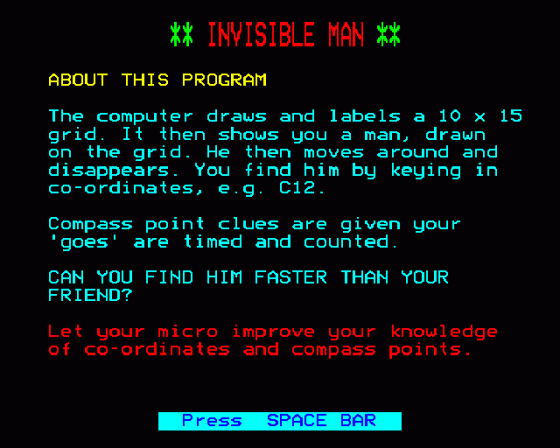 Invisible Man