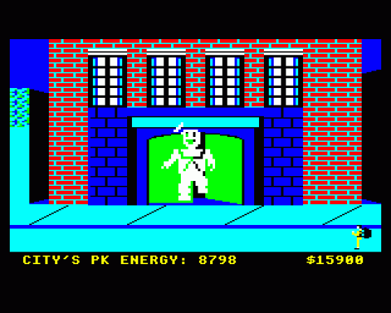 Ghostbusters Screenshot 12 (BBC B/B+/Master 128/Master Compact)