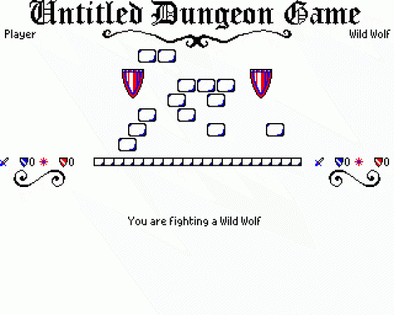 Untitled Dungeon Game Screenshot 18 (BBC B/B+/Master 128)