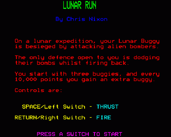 Lunar Run