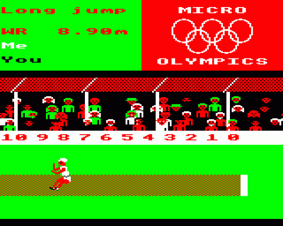 Micro Olympics Screenshot 16 (BBC Model B)