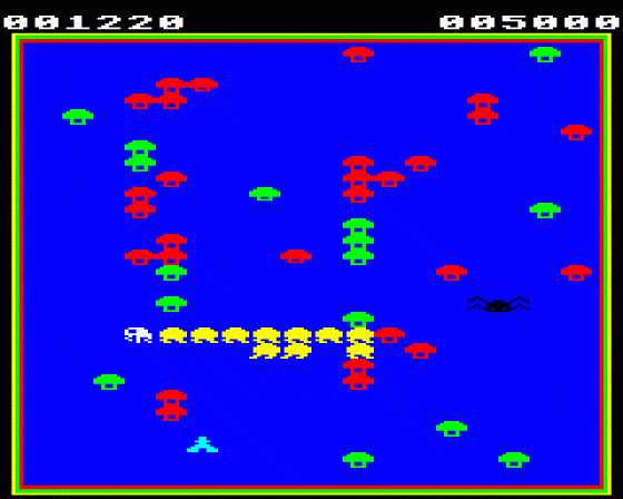 Centipede Screenshot 7 (BBC Model B)