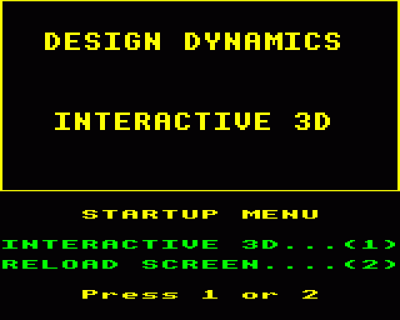 Interactive 3D