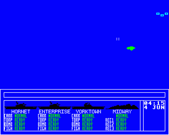 Midway Screenshot 1 (BBC Model B)