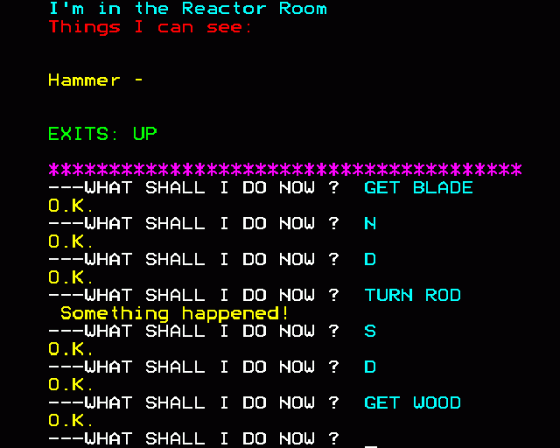 Escape From Pulsar Seven Screenshot 5 (BBC Model B)