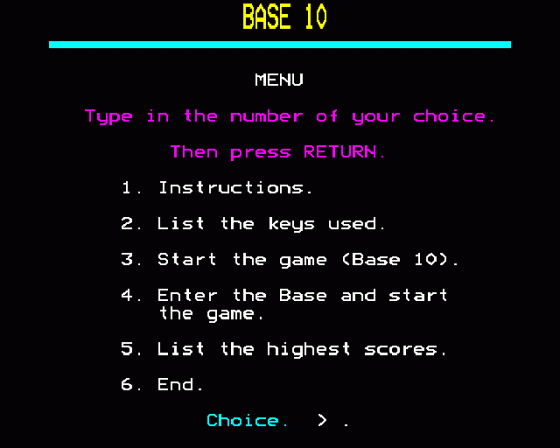 Base 10