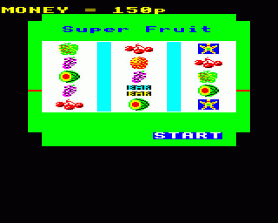 Super Fruits Screenshot 12 (BBC Model B)