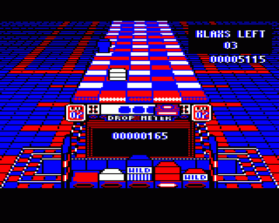 Klax Screenshot 14 (BBC B/B+/Master 128)